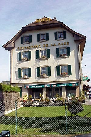 Entrée de l'hôtel
