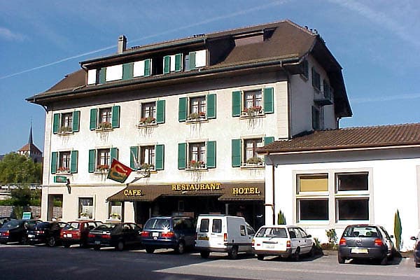 Vue extérieure de l'hôtel