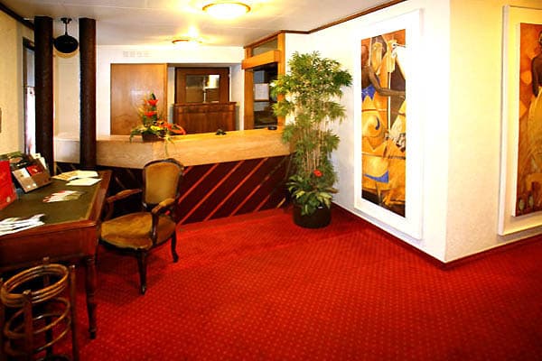 Hall de l'hôtel